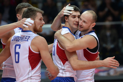 Россия вышла в плей-офф чемпионата Европы по волейболу