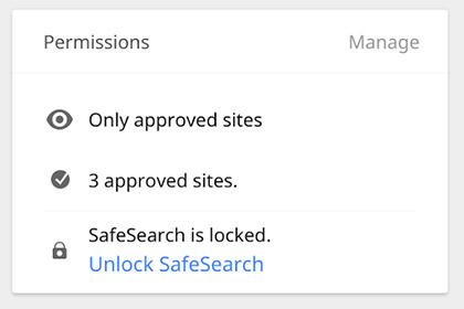 В Google Chrome появилась функция родительского контроля