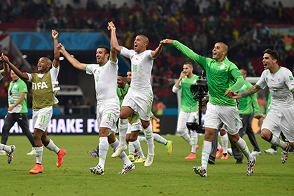 Алжирские футболисты получат по 50 тысяч евро за победу над Россией