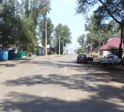 Трехлетний пешеход пострадал в ДТП в Абакане
