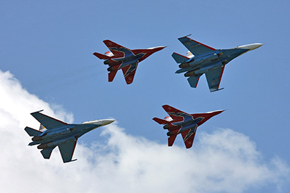 «Русским витязям» запретили участвовать в швейцарском авиашоу