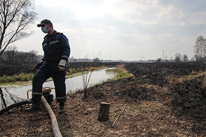 Дым от горящих чернобыльских торфяников дошел до Брянской области