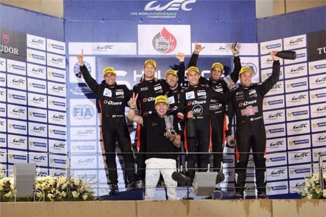 Российская команда G-Drive Racing стала чемпионом мира по гонкам на выносливость