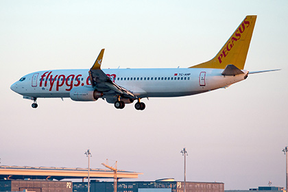 Турецкий лоукостер сообщил о 70-процентном снижении пассажиропотока из России