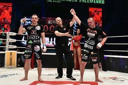 Боец Шлеменко одержал победу над Василевским раздельным решением судей