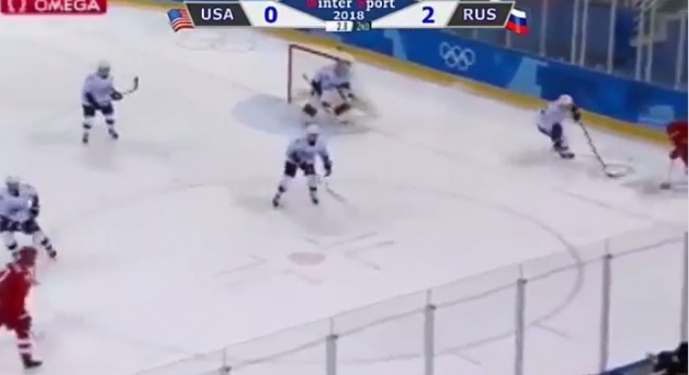 Российские хоккеисты всухую обыграли США на Олимпиаде