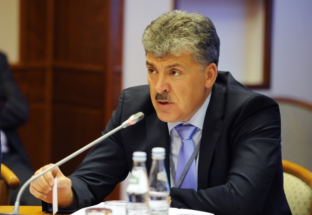 Павла Грудинина хотят сделать губернатором Красноярского края