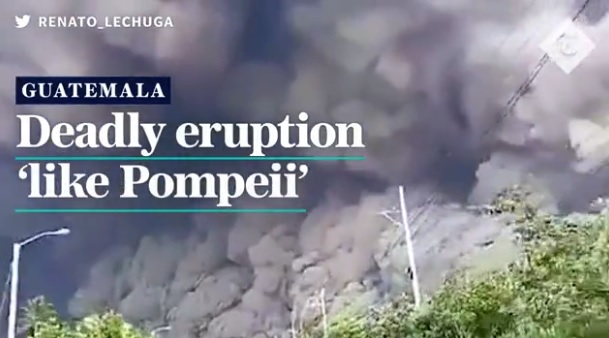 Число жертв извержения вулкана в Гватемале превысило 60