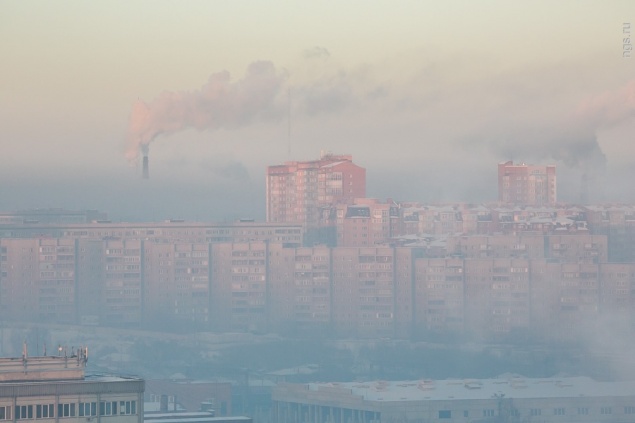 Датчики общественников зафиксировали смог над Красноярском