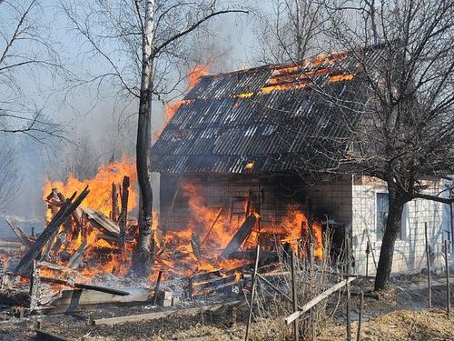 ЕДДС напоминает: на территории Ачинска сжигание сухой травы и мусора запрещено
