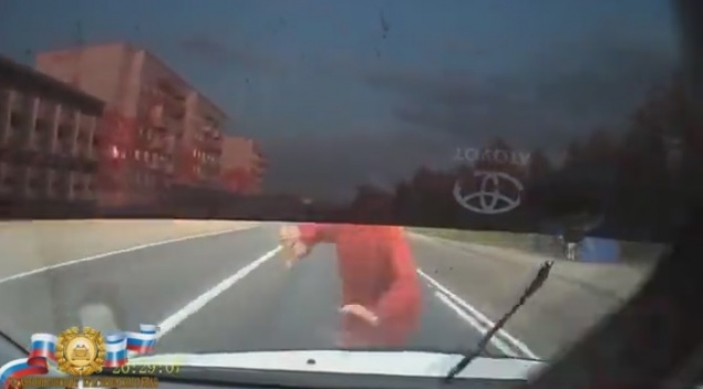 На красноярской трассе сбили пенсионерку на пешеходном переходе