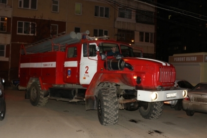 Четыре ребенка погибли при пожаре в Туле