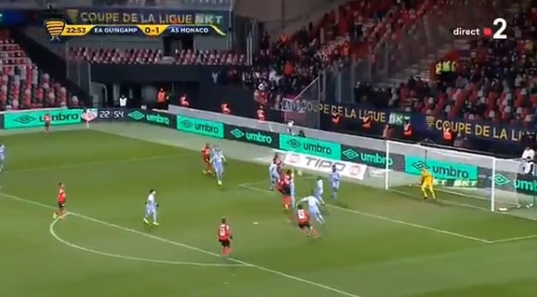 Головин впервые забил за «Монако»