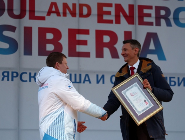 Красноярск установил сразу три рекорда России