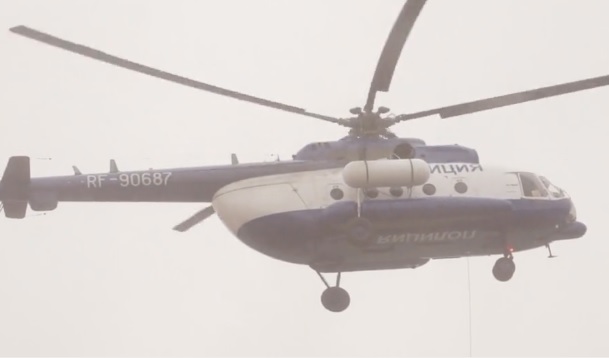 На юге Красноярского края с вертолета поймали придуманных особо опасных преступников