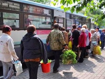 Утвержден график движения автобусов для ачинских дачников