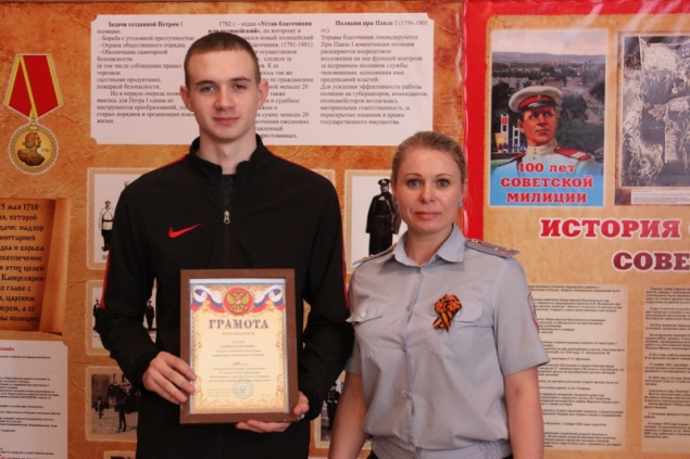 Ачинские студенты узнали о подвигах милиционеров – фронтовиков