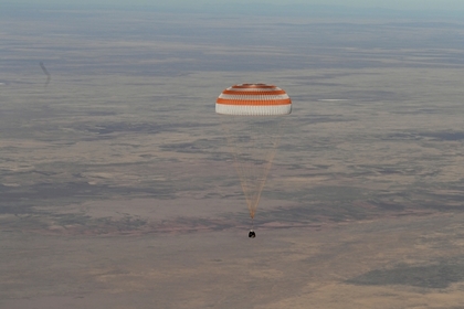 Экипаж МКС вернулся на Землю