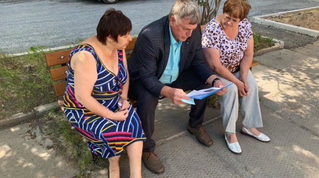 Председатель Ачинского городского Совета депутатов Сергей Никитин встретился с избирателями