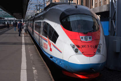 Россиянин забрался на крышу «Сапсана», устроил пожар и погиб