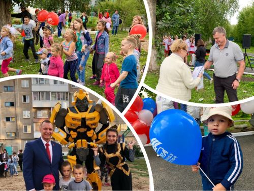 Шоу конфетти, аниматоры и слова благодарности: в Ачинске состоялись праздники дворов для жителей ул. Строителей и 24 квартала