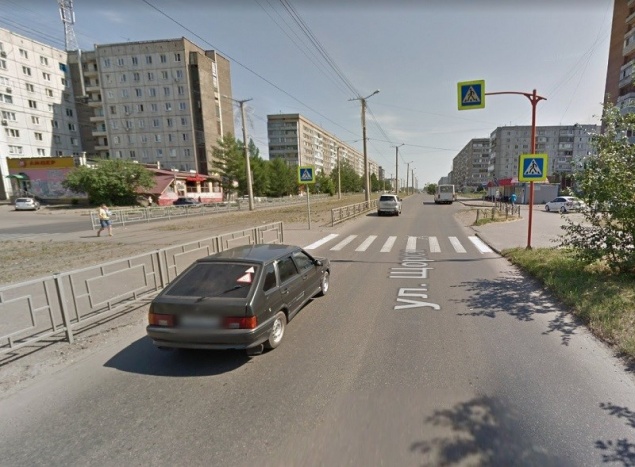 В Красноярске впервые камеру видеофиксации нарушений установили на «зебре»