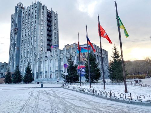 Ачинск приспустил флаги