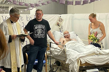Умирающий женился за считанные часы до смерти