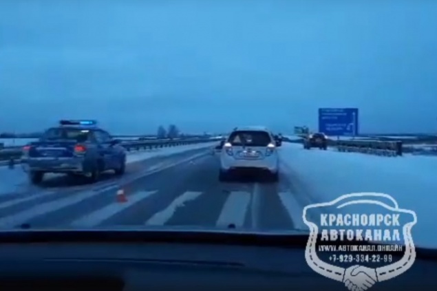 70-летнего дедушку насмерть сбили на пешеходном переходе трассы Красноярск — Железногорск