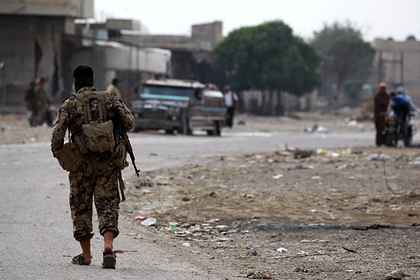 В Сирии подорвали бронеавтомобиль с российскими военными