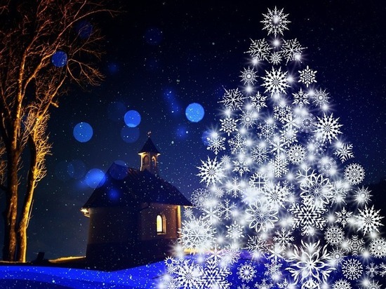 В Красноярске обнародовали точное расписание работы новогодних елок