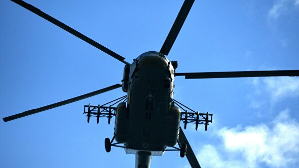 В Красноярском крае совершил жесткую посадку вертолет Ми-8