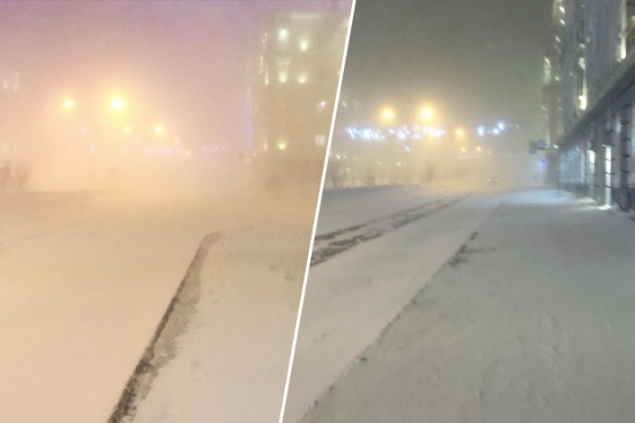 «Ветерок ласково треплет арматуру»: на Норильск обрушилась «черная пурга»