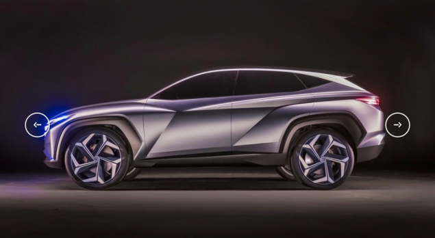 Кроссовер Hyundai Tucson нового поколения показался на видео