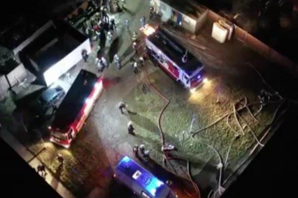 В Москве произошел пожар в доме престарелых, есть погибшие