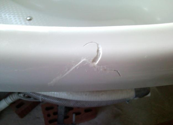 Как отремонтировать сколы. Восстановление эмали раковины