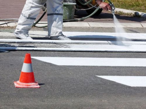 В Ачинске начинаются работы по обновлению дорожной разметки