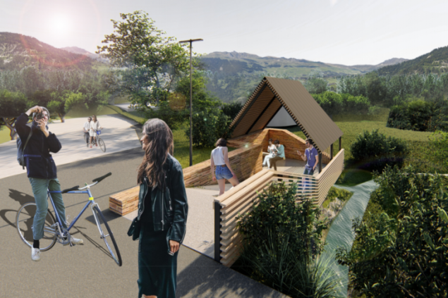 Вход на «Столбы» благоустроят за 27,5 миллиона рублей: смотрим дизайн-проект