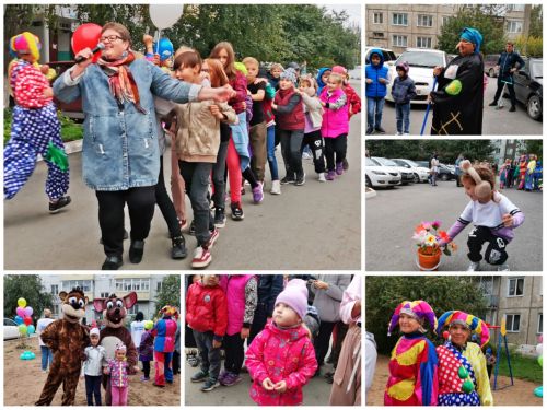 В Ачинске стартовал марафон дворовых праздников