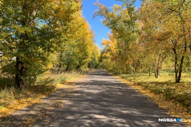В Красноярск возвращается бабье лето