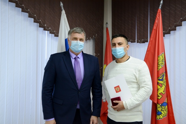 Ачинский волонтёр движения #МЫВМЕСТЕ получил награду Президента РФ Владимира Путина