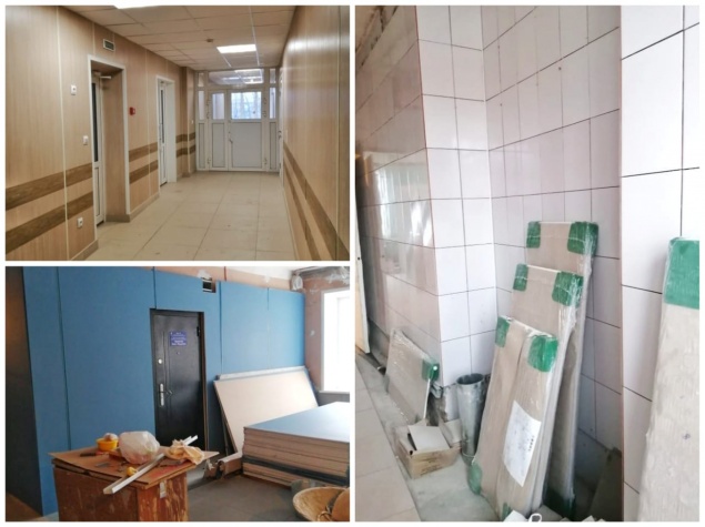 Работы по капитальному ремонту в детских поликлиниках №1 и №3 подходят к завершению