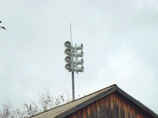 Сегодня ЗАО «Назаровское» проверит собственную систему оповещения населения в Ачинске