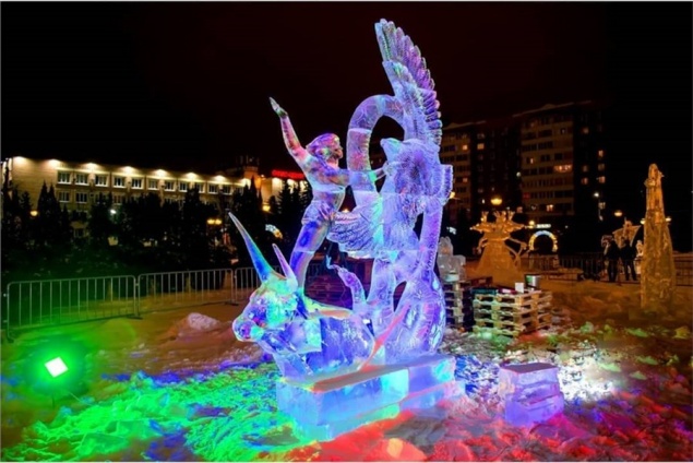 Красноярский ледовый скульптор получил гран-при на конкурсе в подмосковном Подольске