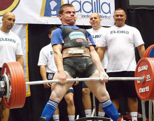 Красноярский атлет установил новый мировой рекорд