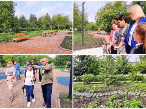 Комиссия по приёмке сквера на ул. Зверева не приняла часть работ