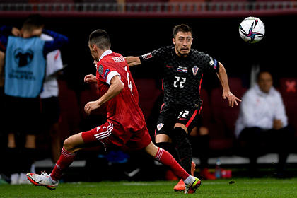 Россияне сыграли вничью с хорватами в первом матче при Карпине