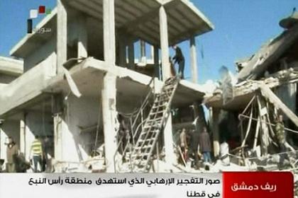 В Дамаске произошел сильный взрыв