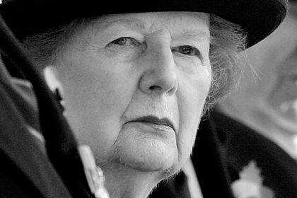 Умерла Маргарет Тэтчер