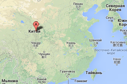 В центральном Китае произошло сильное землетрясение